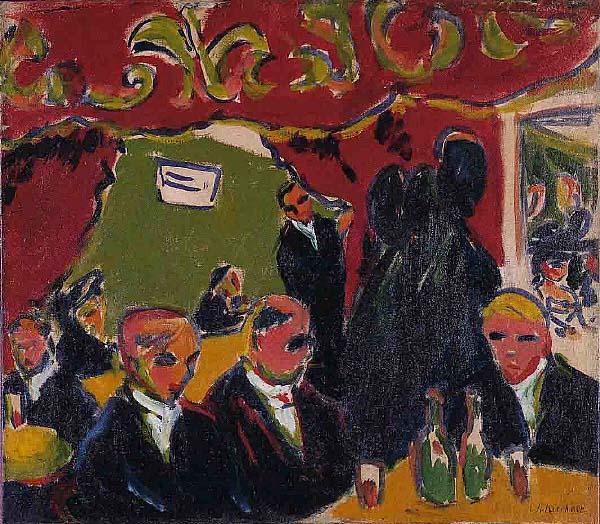 Ernst Ludwig Kirchner Tavern, Sweden oil painting art